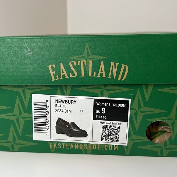 Eastland Newbury Penny Loafers Black size 9 - Picture 6 of 6